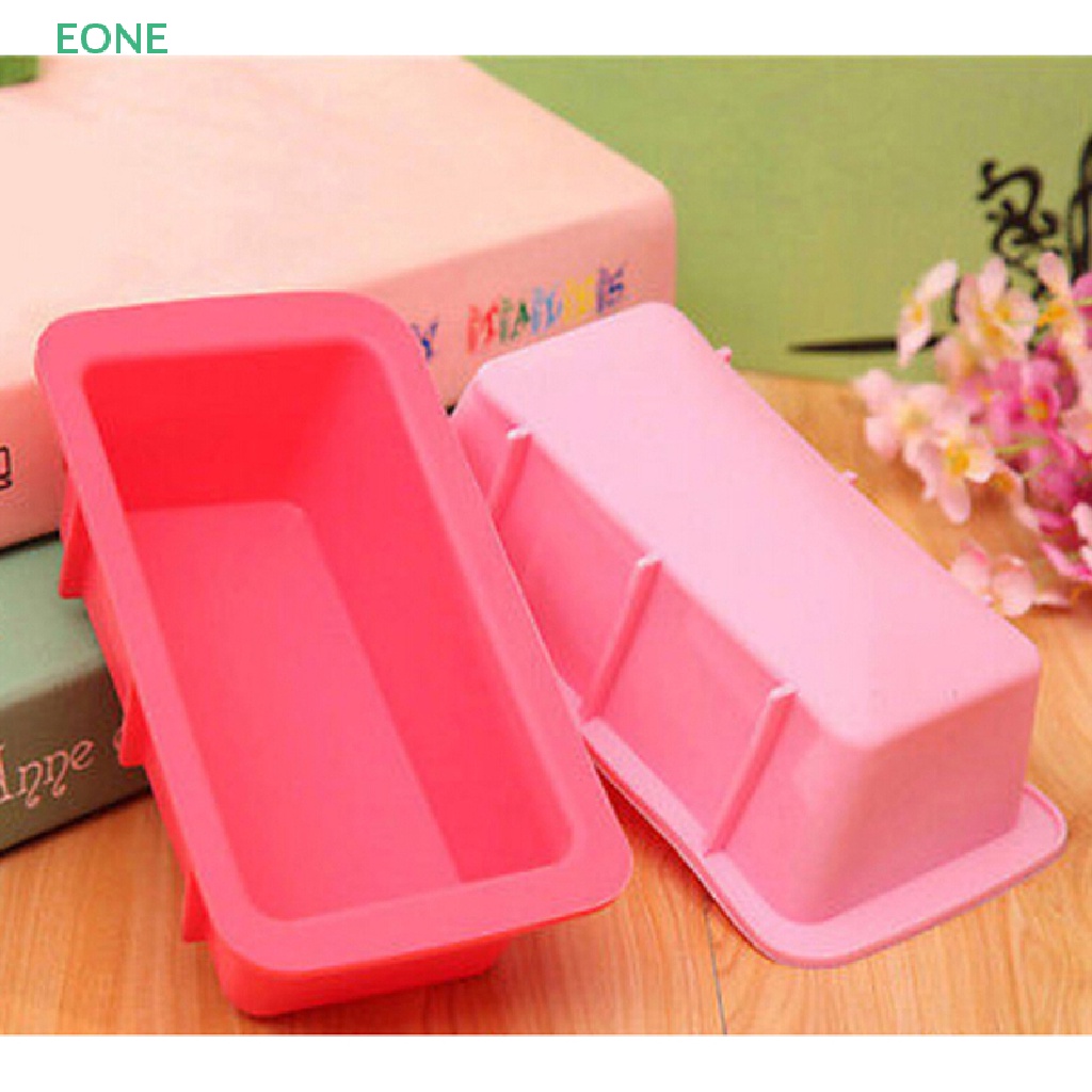 Eone แม่พิมพ์ซิลิโคน ทรงสี่เหลี่ยมผืนผ้า ไม่เหนียวติด สําหรับทําขนมปัง เค้ก เบเกอรี่ มาแรง