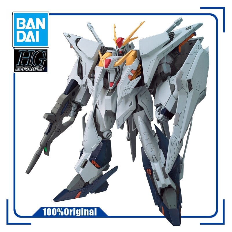 BANDAI HG HGUC 1/144 Mobile Suit Gundam Hathaways Flash XI GUNDAM RX-105 Assembly Model Action Toy F