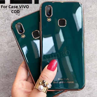 (COD) เคสซิลิโคนนิ่ม กันกระแทก หรูหรา สําหรับ VIVO 1814 1815 1810 1807 1811 1816 1817 1806 1804 1933 1919 1909 1910