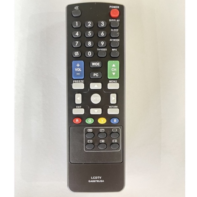 รีโมททีวี Sharp รหัส ga867wjsa
