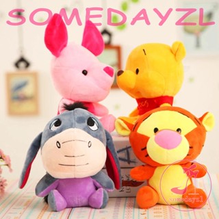 Somedayzl พวงกุญแจ จี้ตุ๊กตาหมีพูห์น่ารัก 12-18 ซม.