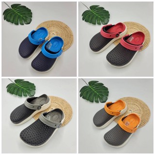 รองเท้าลำลองแฟชั่น เด็ก สไตล์ Crocs LiteRide Clog Kids