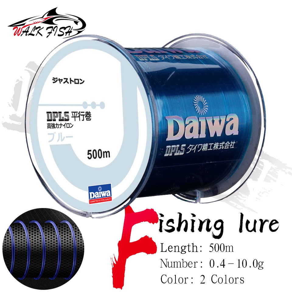 Daiwa สายเบ็ดตกปลาไนล่อน แข็งแรงมาก ขนาด 500 ม. 2-35