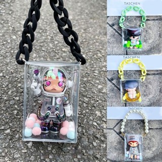 กระเป๋าเก็บตุ๊กตาลึกลับ แบบหนา สีโปร่งใส แบบเรียบง่าย สไตล์คลาสสิก【ฟรีของขวัญ】