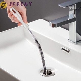 JEROMY 1pc Water Channel Drain Cleaner Remover Tools Toilet Dredge Pipe Sink Pipe Dredger Universal Kitchen Bendable Drain Cleaner Sticks Toilet Hair Cleaner Sink Cleaning Brush