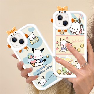 เคสโทรศัพท์มือถือ ซิลิโคนนุ่ม ใส ลาย Pacha The Puppy Monster Lens DCG สําหรับ OPPO A15 A12E A15S A53 A54 A57 A3S A72 A9 A5 2020 A96 A97