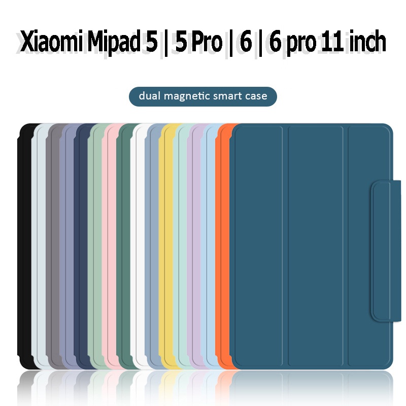 เคสแม่เหล็ก แบบบางพิเศษ สําหรับ Xiaomi Mi Pad 6 5 11 นิ้ว 2023 Xiaomi Mipad 5 6 pro Smart Sleep/Wake