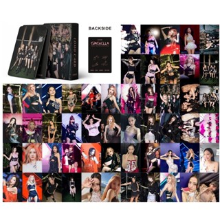 55 ชิ้น BLACKPINK Coachella Valley Music Lomo การ์ดโฟโต้การ์ดคอลเลกชันการ์ด สําหรับแฟน ๆ