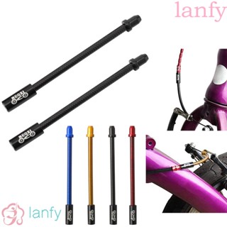 Lanfy อุปกรณ์เสริมสายเคเบิ้ลเบรคสแตนเลสสําหรับรถจักรยานเสือภูเขา Mtb 2 ชิ้น