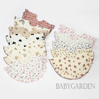 Babygarden- ผ้ากันเปื้อน แต่งหัวเข็มขัด ผ้าฝ้าย ผ้าโปร่ง นิ่ม ของขวัญสําหรับเด็ก 0-18 เดือน