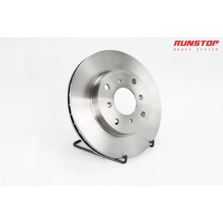 จานเบรค Runstop เรียบ ขนาดเดิม Brake disc จาน 260 HONDA รุ่น CRV 4 รู (ราคาต่อคู่)