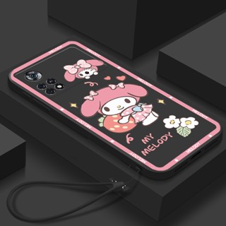 เคสโทรศัพท์มือถือ Tpu นิ่ม ลายการ์ตูน Cinnamoroll เชอร์รี่ โบว์น่ารัก สําหรับ Poco X5 Pro 5G F5 Redmi Note 12 Pro 11S 5G 12C Xiaomi Mi 12T 12 Lite