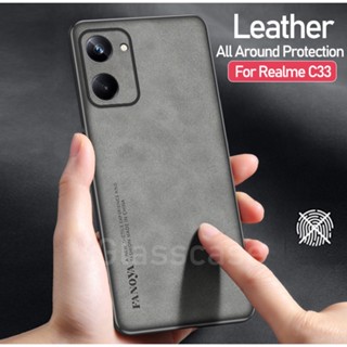 เคสโทรศัพท์ซิลิโคน TPU แบบนิ่ม ผิวด้าน ป้องกันเลนส์กล้อง สําหรับ Realme C33 C55 RealmeC33 RealmeC55 2023