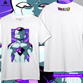 【ใหม่】FRIEZA Regular or Oversize Shirt by AIZENSKYE | DRAGON BALL Black &amp; White Manila Unisex Anime Shirt