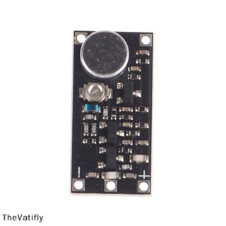 [TheVatifly] โมดูลส่งสัญญาณ FM 88-115MHz พร้อมไมโครโฟนไร้สาย DC 2V 9V 9mA สําหรับรถยนต์