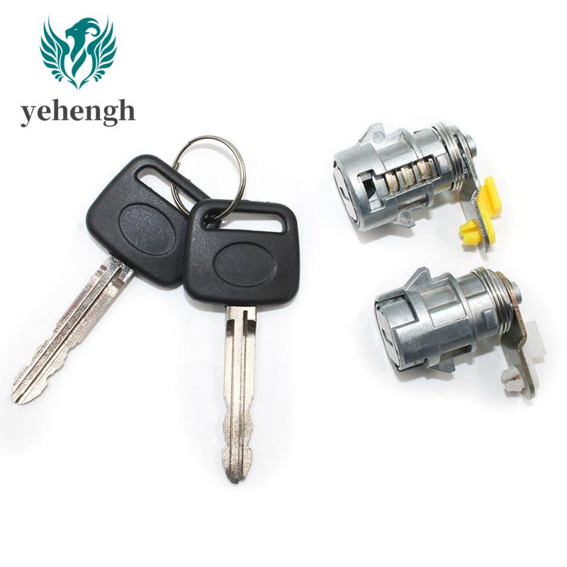 ชุดล็อคประตู พร้อมกุญแจ (L & R) สําหรับ 89-95 Toyota Pickup 89-98 4Runner Toyota 69051-35030