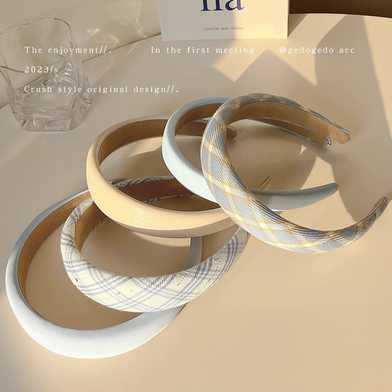 ที่คาดผมฟองน้ํา รูปกะโหลกศีรษะ คุณภาพสูง เข้ากับทุกการแต่งกาย สไตล์เกาหลี สีฟ้า แฟชั่นสําหรับผู้หญิง - รูปที่ 7