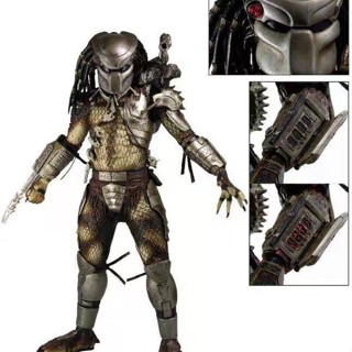 Neca 51527 predator 59.9 ซม. P1 Ultimate Jungle Hunter 1: 4 โมเดลนักล่า ของแท้