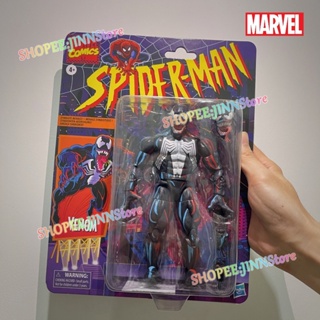 - Jn - HASBRO Marvel Comics Legends Serie Black Suit VENOM Action Figure Limited Edition VENOM SDCC โมเดลของเล่นสะสม