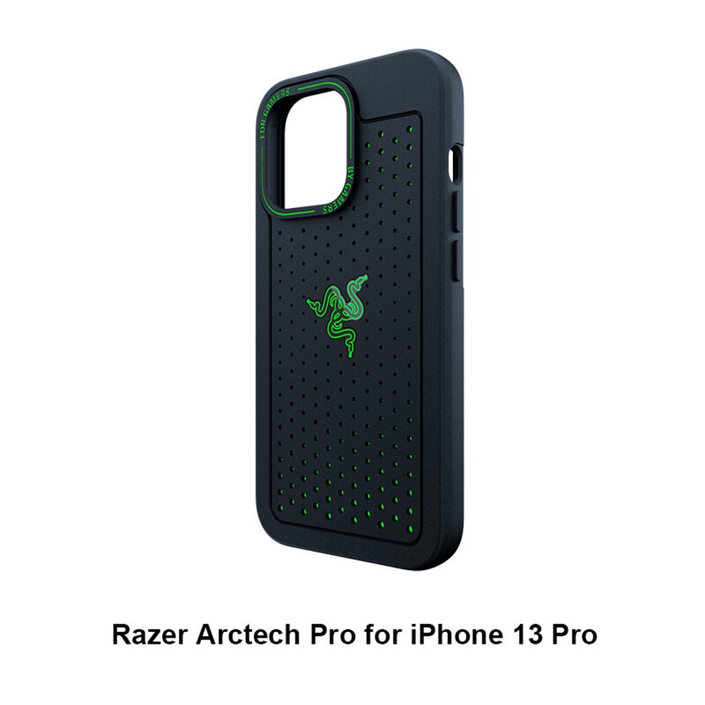 Razer Arctech (สีดำ)เคสสมาร์ทโฟนพร้อมช่องระบายอากาศ เคสสำหรับPHONE13 Pro