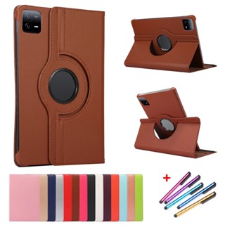 เคสหนัง PU หมุนได้ 360 องศา 11 นิ้ว สําหรับ Xiaomi Pad 6 Pro Xiaomi Mi Pad 6 Mi Pad 6 Pro 2023