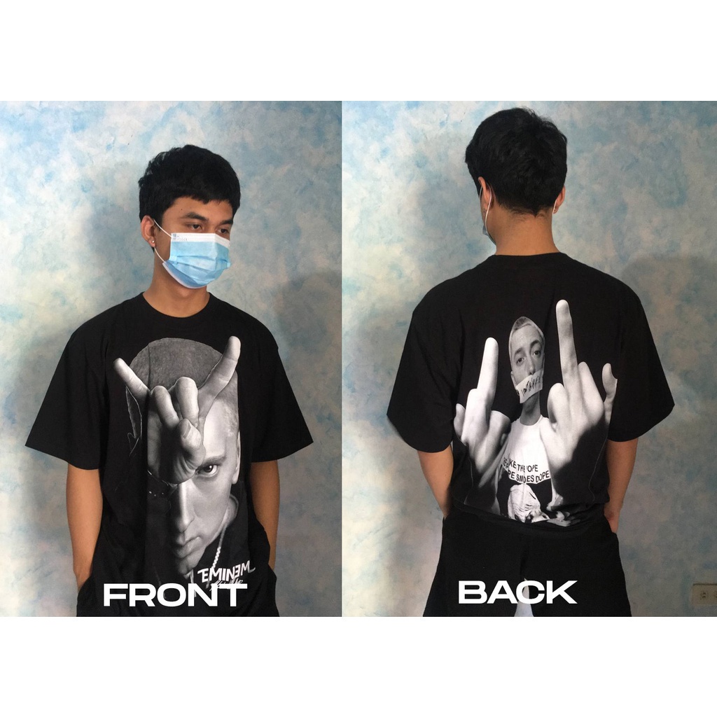Oversize Mega-Print / Modern - Vintage Shirt TUPAC / EMINEM / EAZY E Bootleg/Graphic Tee's_02