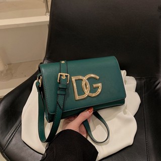 D&amp;g กระเป๋าสะพายไหล่ ทรงสี่เหลี่ยม สําหรับผู้หญิง