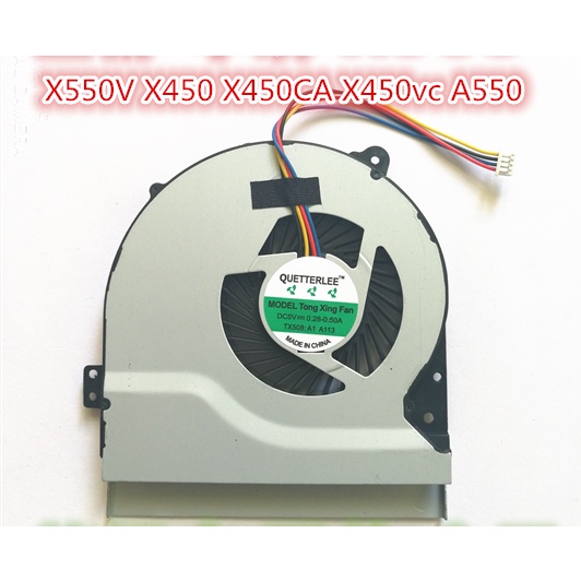 สําหรับ ASUS ASUS X550V X450 X450CA X450vc A550 K550VC X550C พัดลม