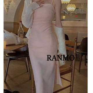  RANMO สไตล์เกาหลี แต่งตัวแบบผู้หญิงเสื้อผ้า  สวย สวยงาม ทันสมัย Trendy 722495 36Z230909