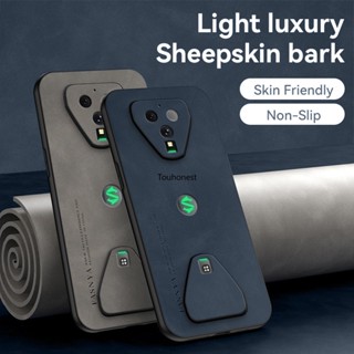 เคส Xiaomi Black Shark 3 Pro เคส Black Shark 4 Pro Casing Black Shark 5 Pro Case Simple Silicone Matte Frosted Textured Lambskin Leather Phone Cover Cassing Cases Case TP เรียบง่าย ซิลิโคน เคลือบ ฝ้า พื้นผิว หนังแกะ เคสโทรศัพท์ เคส