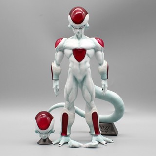 โมเดลตุ๊กตาฟิกเกอร์ Dragon Ball Z Frieza PVC 2 หัว ขนาด 28 ซม. ของเล่นสําหรับเด็ก