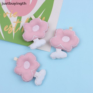 [JBTH] พวงกุญแจ จี้การ์ตูนดอกไม้น่ารัก สีชมพู สําหรับห้อยกระเป๋า DIY