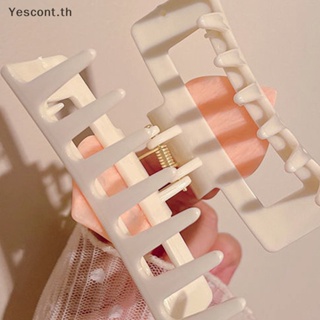 Yescont กิ๊บติดผม รูปหัวใจ ฉลามน่ารัก ขนาดใหญ่ สีชมพู เครื่องประดับ สําหรับผู้หญิง