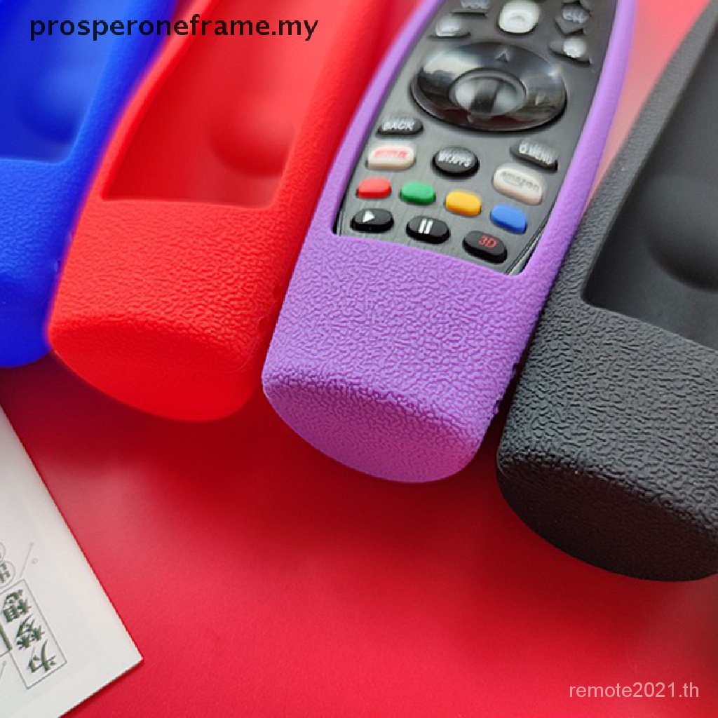 Prosperoneframe USed สําหรับ LG สมาร์ททีวีรีโมทคอนโทรล AN-MR600 MR650 AN MR18/19BA 20GA เคสซิลิโคนสีสันสดใสกันกระแทกป้องกันกรณีแขน MY