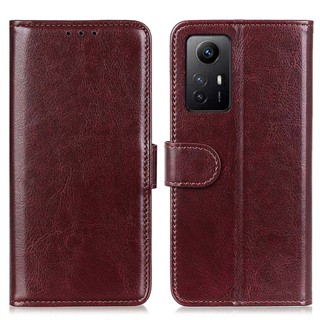 เคสโทรศัพท์หนัง แบบฝาพับ พร้อมช่องใส่บัตร สําหรับ Redmi Note 12s Note12s