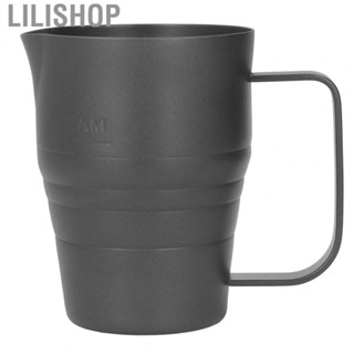 Lilishop  Frothing Pitcher Black 900ml  Stainless Steel  Grade Eagle Shape Spout Thickening Coffee Steaming Pitcher