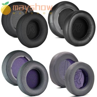 Mayshow แผ่นโฟมฟองน้ํา แบบนิ่ม สําหรับหูฟัง Plantronics BackBeat GO600 GO605 1 คู่