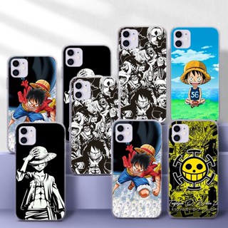 เคสโทรศัพท์มือถือแบบนิ่ม TPU ใส ลายอะนิเมะลูฟี่วันพีซ 264YPJ สําหรับ Samsung S30 Plus S21 S30 Ultra S30 S7 S8 S9