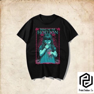 พร้อมส่ง ผ้าฝ้ายบริสุทธิ์ Bring Me The Horizon My Little Devil (d) Kaos Band Bring Me The Horizon