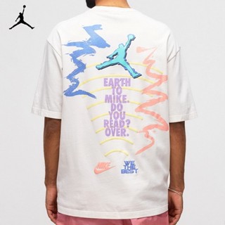 Air Jordan X Khaled เสื้อยืดคอกลม แขนสั้น ลําลอง สไตล์สปอร์ต สําหรับผู้ชาย และผู้หญิง