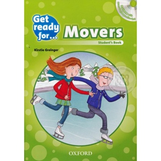 Bundanjai (หนังสือคู่มือเรียนสอบ) Get Ready for Movers : Students Book +Multi-ROM (P)