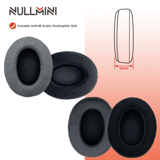 Nullmini ฟองน้ําหูฟัง หนังกํามะหยี่ แบบเปลี่ยน สําหรับ M-Audio Studiophile Q40