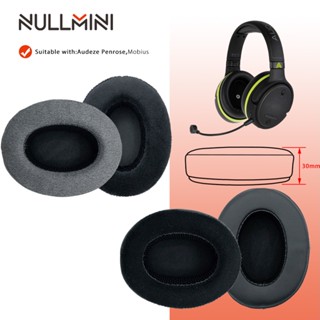 Nullmini ฟองน้ําหูฟัง แบบหนังกํามะหยี่ แบบเปลี่ยน สําหรับ Audeze Penrose Mobius