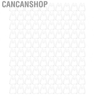 Cancanshop Mini Paper Clips Metal Material Portable Paper Clips  Shape For School