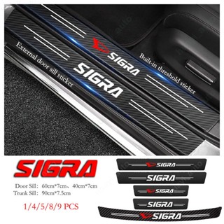 Daihatsu Sigra สติกเกอร์คาร์บอนไฟเบอร์ ป้องกันรอยขีดข่วน สําหรับติดขอบประตูรถยนต์ Sigra B401RS 2016-UP