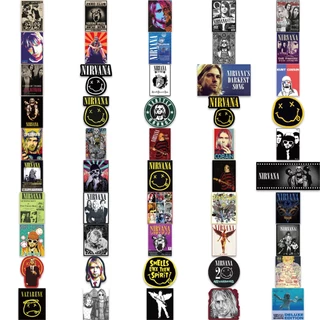 100 ชิ้น / ชุด ❉ สติกเกอร์ NIRVANA ❉ สติกเกอร์แฟชั่น กันน้ํา DIY