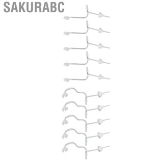 Sakurabc 10pcs  Amplifier Tubes Single Layer Eartips Replacement Accessory Reduce