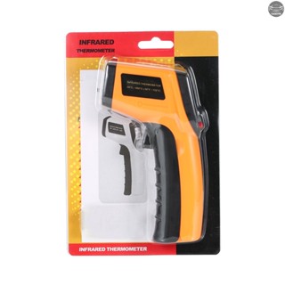 In Stock Digital Infrared Thermometer Laser Industrial Temperature  Non-Contact with Backlight -50-400°C(NOT for Humans) Battery not Included