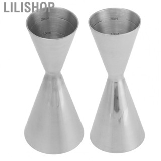 Lilishop Stainless Steel Jigger  Measuring Cup Integrated for Professional Craft Bar