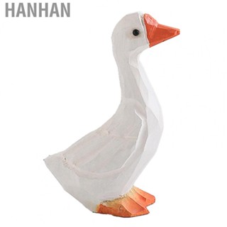 Hanhan White Duck Ornament  Duck Figurine Handcraft Widely Applicable  for Home